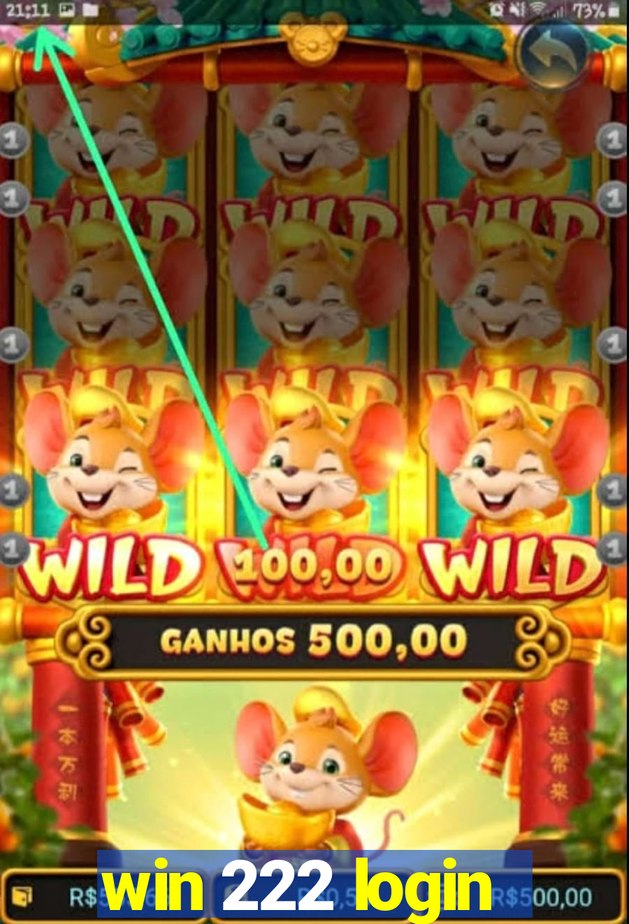 win 222 login